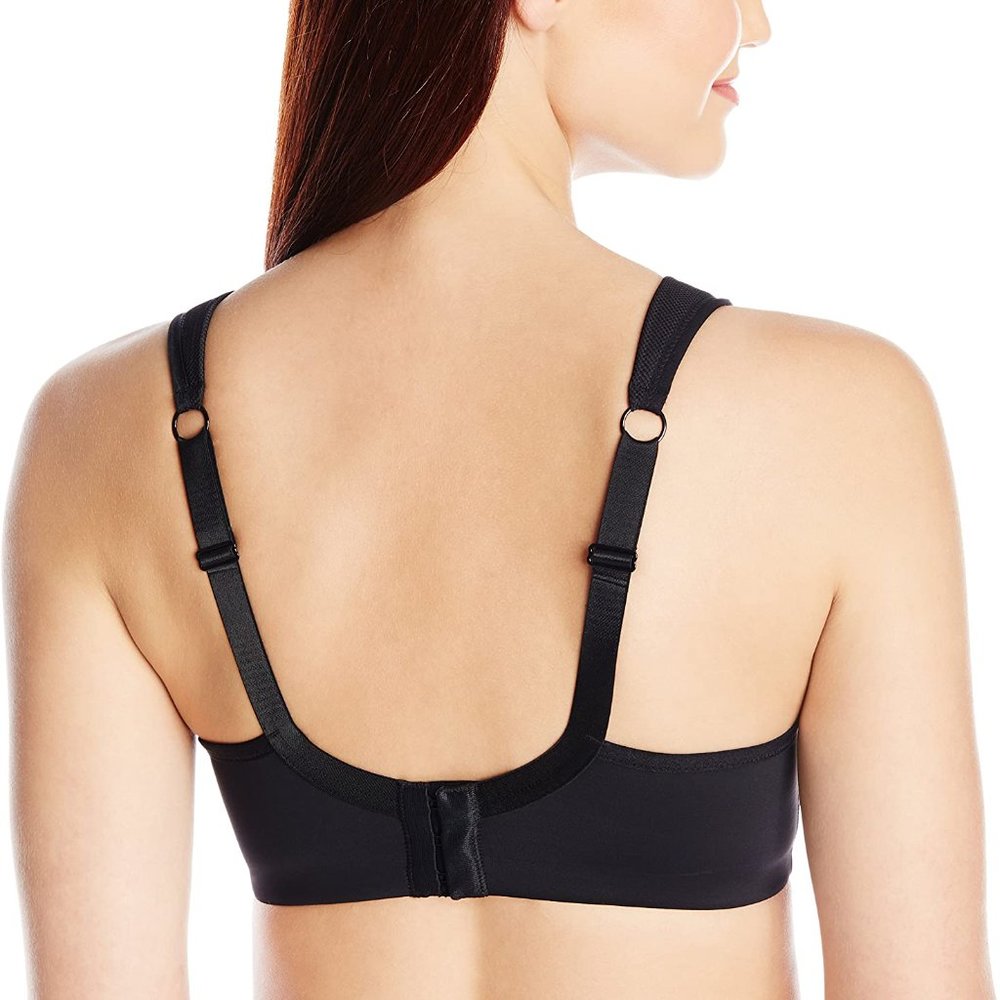 Panache Women's Underwired Sports Bra 40DD Black - Picture 2 of 4